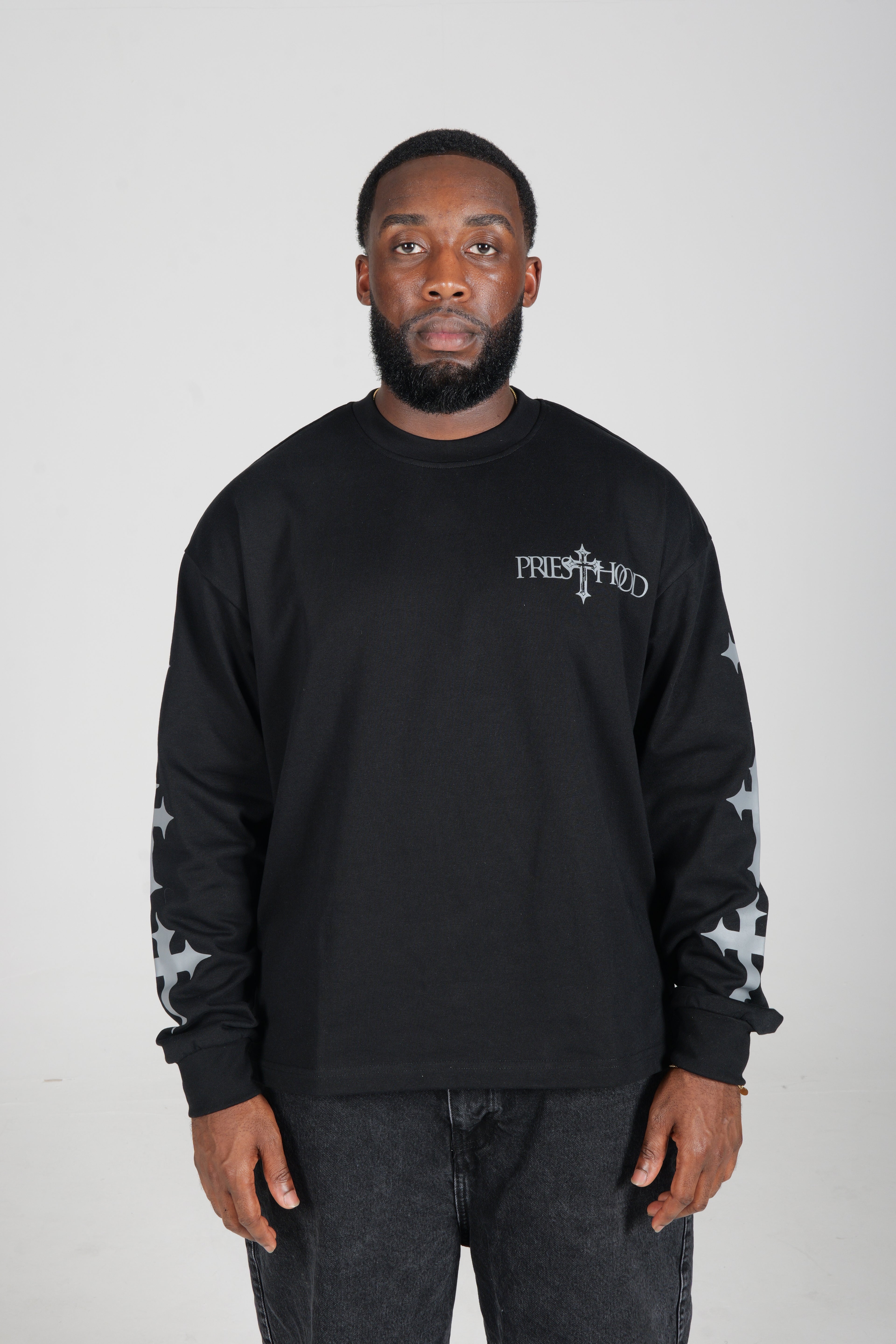 Dominion Core Black Long Sleeve Tee