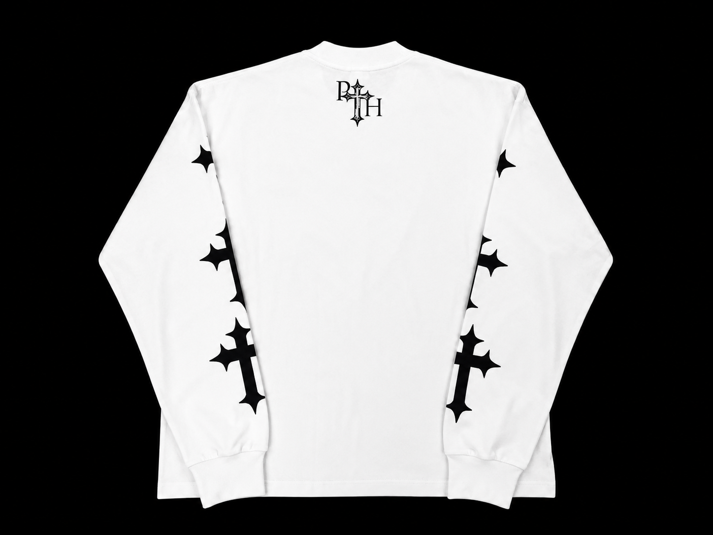 Dominion Core White Long Sleeve Tee