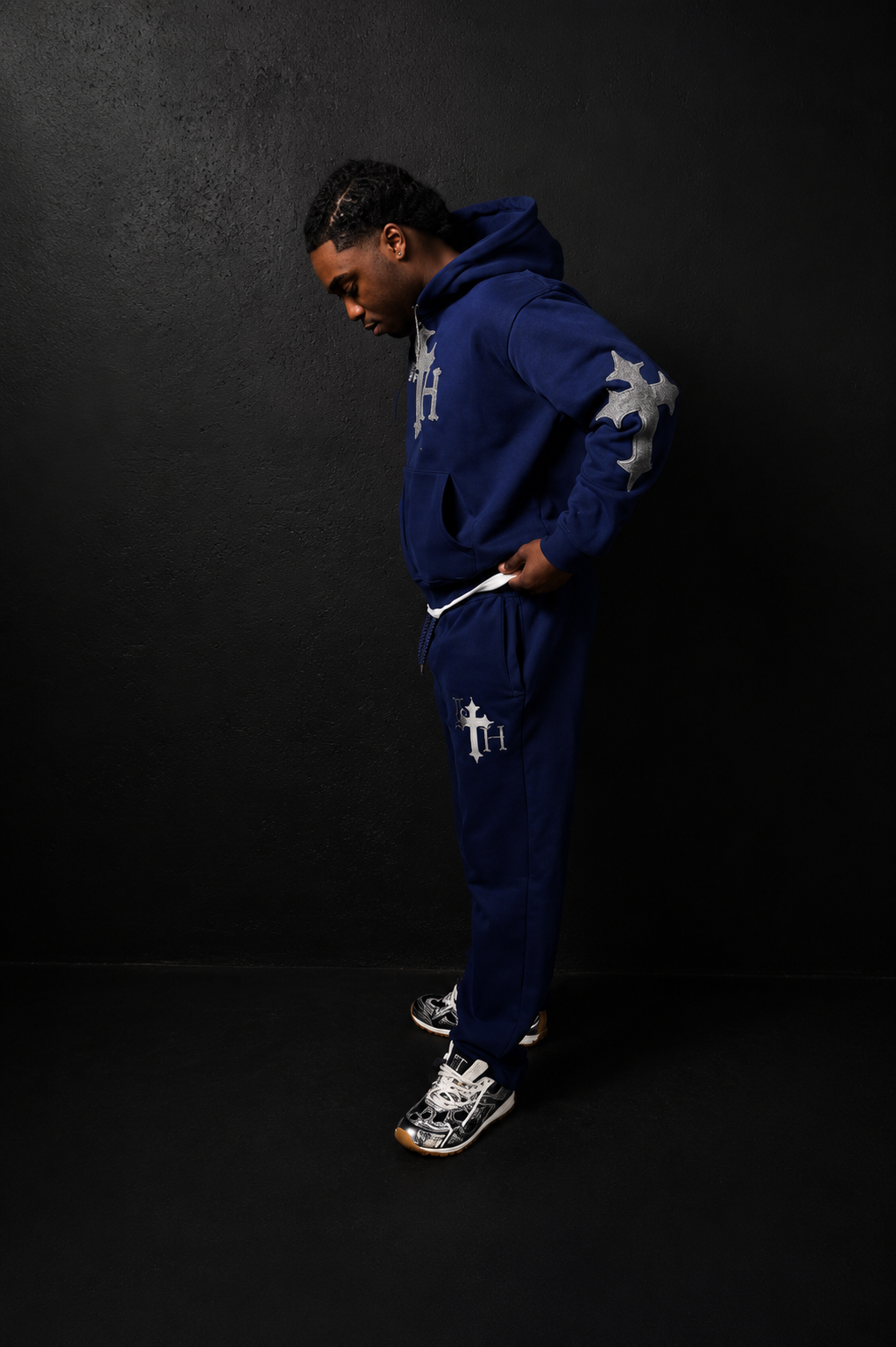 Dominion Core Tracksuit in Navy