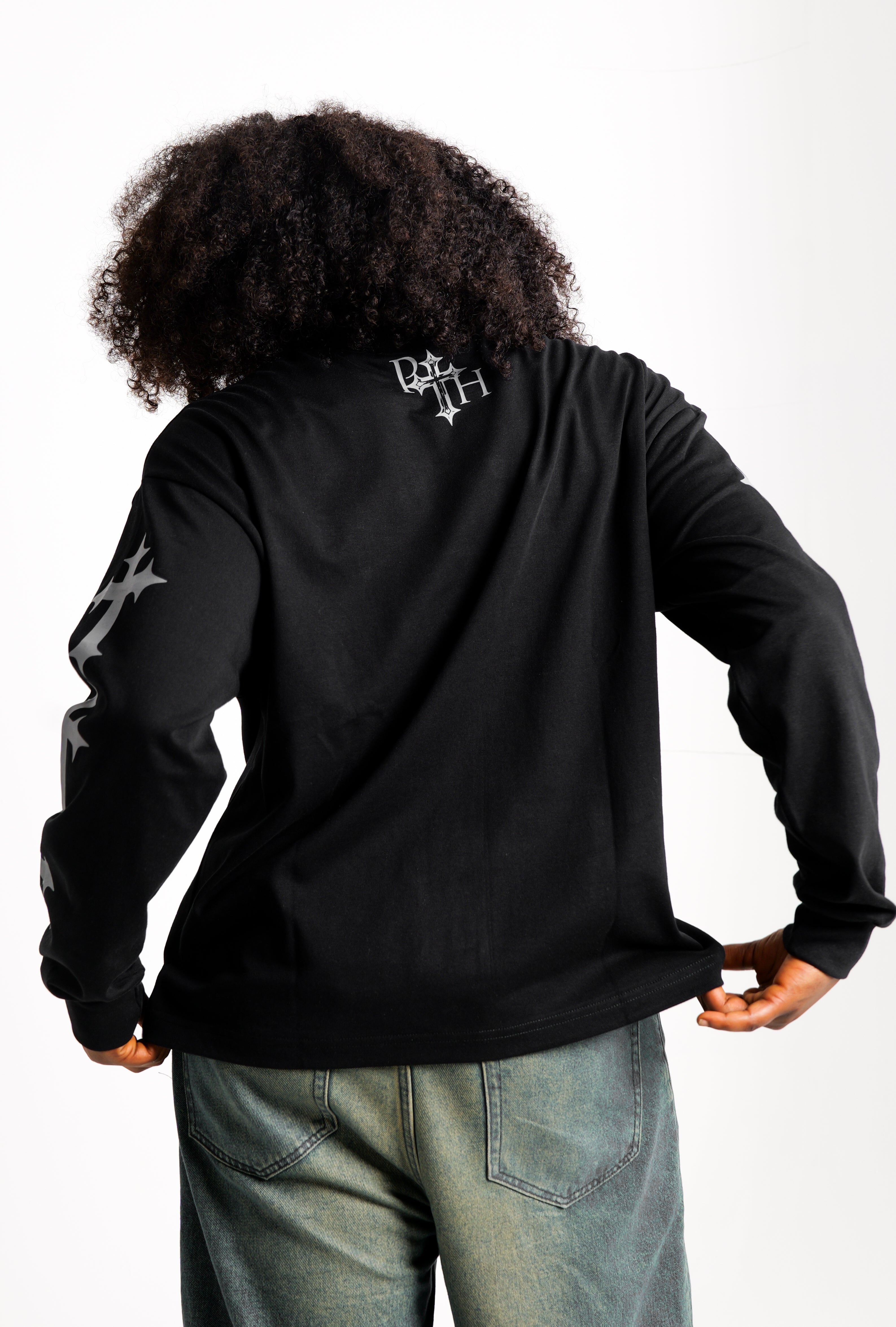 Dominion Core Black Long Sleeve Tee