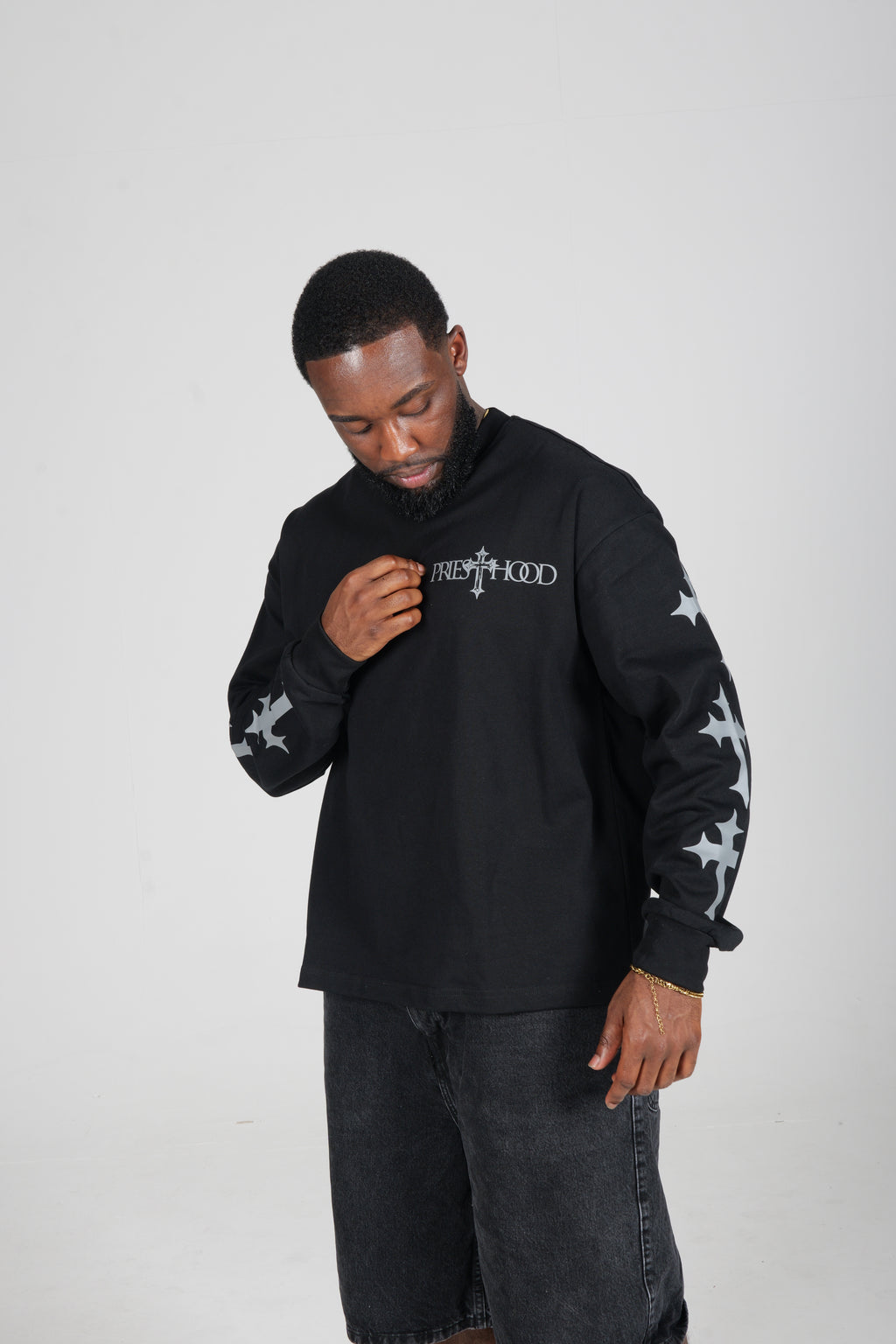 Dominion Core Black Long Sleeve Tee