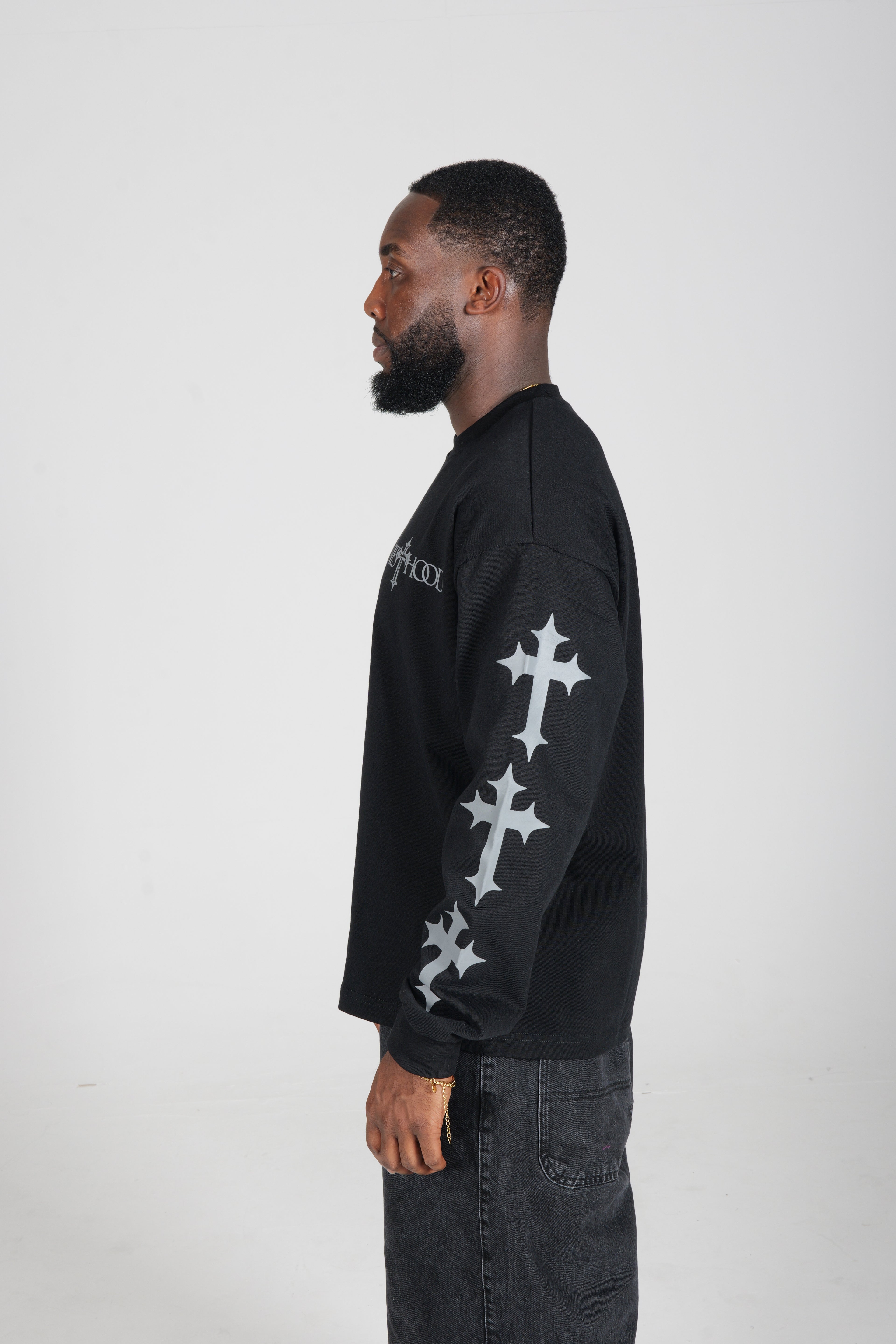Dominion Core Black Long Sleeve Tee