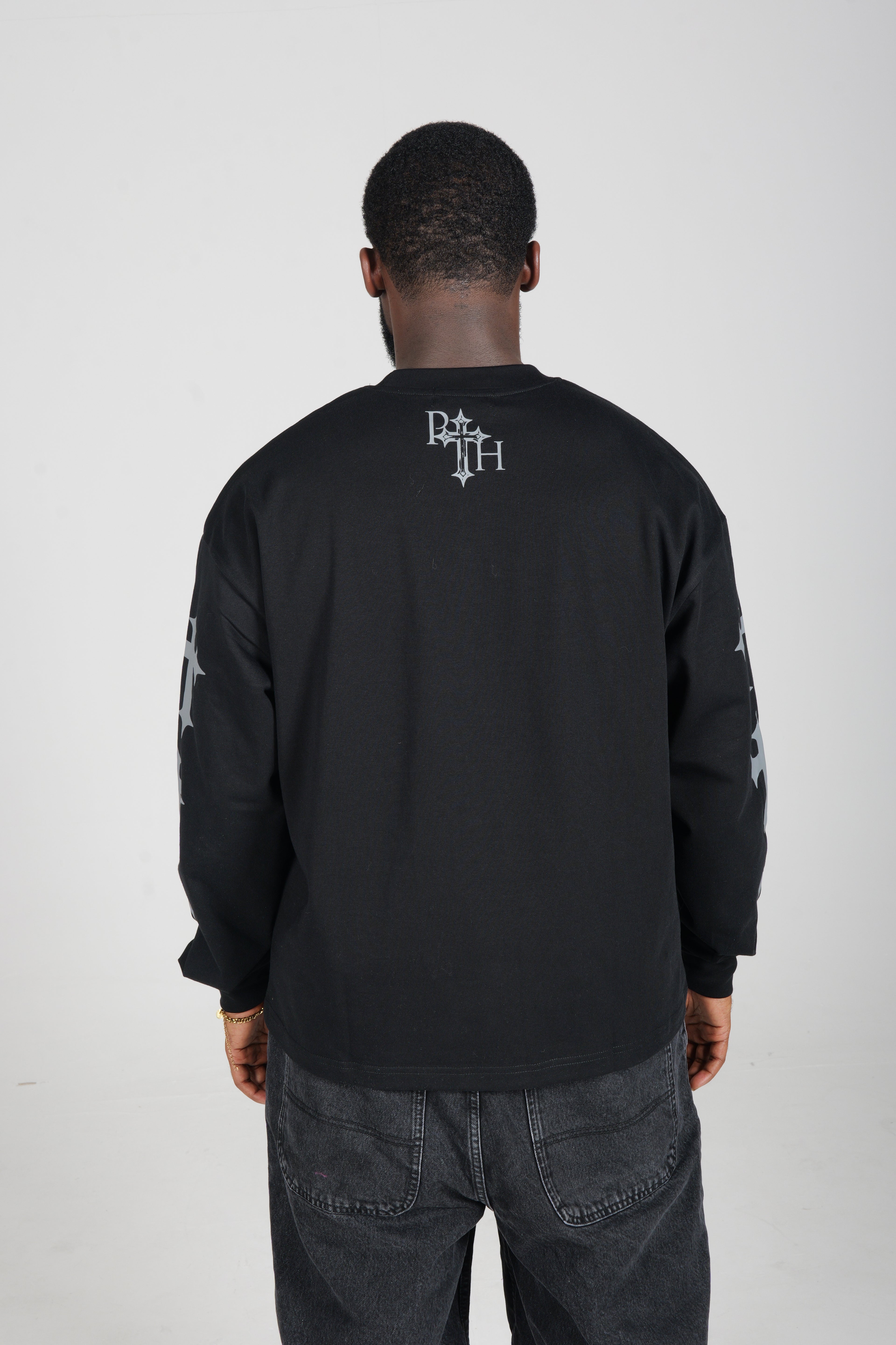 Dominion Core Black Long Sleeve Tee
