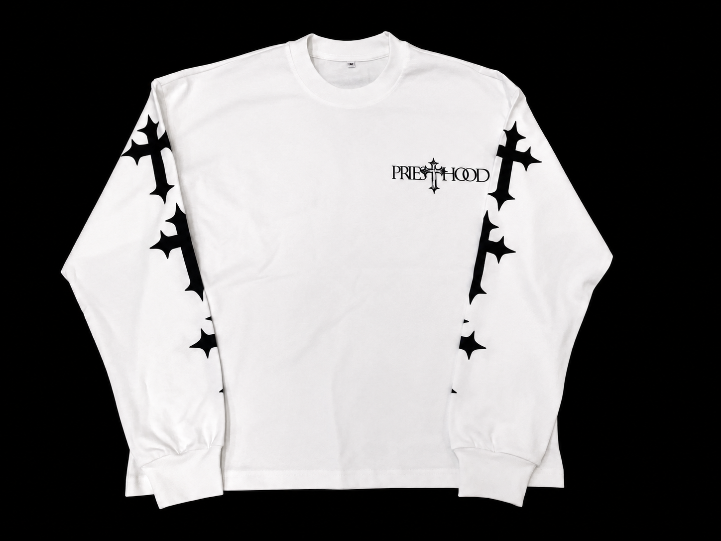 Dominion Core White Long Sleeve Tee